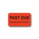 "Past Due" Label