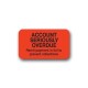 "Account Seriously Overdue" Label