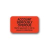 "Account Seriously Overdue" Label
