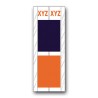Acme Visable Color Coded Alphabetical Labels "XYZ" (4" x 1-1/2")
