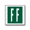 Col’R’Tab Color Coded Alphabetical Labels "F" (1-1/2" x 1-1/2")