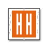 Col’R’Tab Color Coded Alphabetical Labels "H" (1-1/2" x 1-1/2")