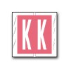 Col’R’Tab Color Coded Alphabetical Labels "K" (1-1/2" x 1-1/2")