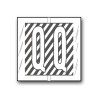 Col’R’Tab Color Coded Alphabetical Labels "Q" (1-1/2" x 1-1/2")