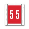 Acme Visable Color Coded Numerical Labels "5" (1-2/3" x 1-1/2")