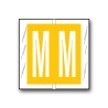 Col’R’Tab Color Coded Alphabetical Labels "M" (1-1/2" x 1-1/2")
