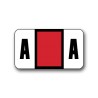 Safeguard Color Coded Alphabetical Labels "A" (15/16" x 1-5/8")