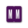 GBS/VRE 8848/8850 Color Coded Alphabetical Labels "M" (1-5/16" x 1-1/4")