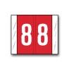 GBS/VRE Color Coded Numerical Labels "8" (1-5/16" x 1-1/2")