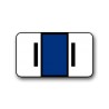 POS 2000 Color Coded Alphabetical Labels "I" (15/16" x 1-5/8")