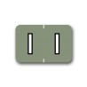Barkley ABKM Color Coded Alphabetical Labels "I" (1" x 1-1/2")