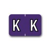 Barkley ABKM Color Coded Alphabetical Labels "K" (1" x 1-1/2")
