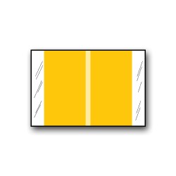 Col’R’Tab Color Coded Labels Yellow (1" x 1-1/2")