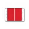 Col’R’Tab Color Coded Labels Red (1" x 1-1/2")