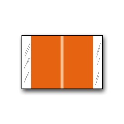 Col’R’Tab Color Coded Labels Orange (1" x 1-1/2")