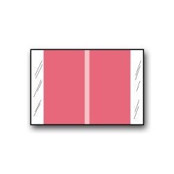 Col’R’Tab Color Coded Labels Pink (1" x 1-1/2")