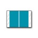 Col’R’Tab Color Coded Labels Light Blue (1" x 1-1/2")