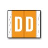 GBS/VRE Color Coded Alphabetical Labels "D" (1-5/16" x 1-1/2")