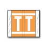 GBS/VRE Color Coded Alphabetical Labels "T" (1-5/16" x 1-1/2")