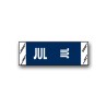 Col’R’Tab Color Coded Month Labels "JUL" (1/2" x 1-1/2")