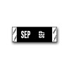 Col’R’Tab Color Coded Month Labels "SEP" (1/2" x 1-1/2")