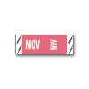 Col’R’Tab Color Coded Month Labels "NOV" (1/2" x 1-1/2")