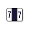 Tab Products 1282 & Smead BCCRN Color Coded Numerical Labels "7" (1" x 1-1/4")