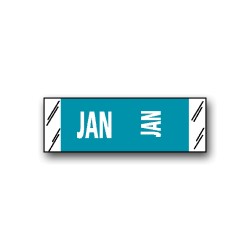 Col’R’Tab Color Coded Month Labels "JAN" (1/2" x 1-1/2")