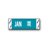 Col’R’Tab Color Coded Month Labels "JAN" (1/2" x 1-1/2")