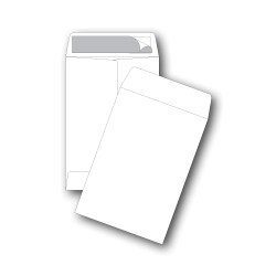White Kraft 11-1/2" x 14-1/2" Flat End Envelopes