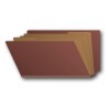 Legal Size Classification Folders - Red