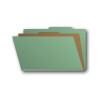 Legal Size Classification Folders - Green