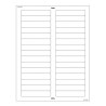 Laser/Inkjet Name Labels - White