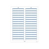 Laser/Inkjet Name Labels - Light Blue