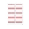 Laser/Inkjet Name Labels - Red