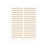 Laser/Inkjet Name Labels - Tan