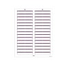 Laser/Inkjet Name Labels - Purple