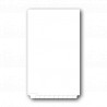 14" Bottom Laminated Single Straight Blank Copier Tabs