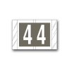 Col’R’Tab Color Coded Numerical Labels "4" (1" x 1-1/2")