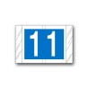Col’R’Tab Color Coded Numerical Labels "1" (1" x 1-1/2")