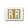 Col’R’Tab Color Coded Alphabetical Labels "R" (1" x 1-1/2")