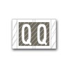 Col’R’Tab Color Coded Alphabetical Labels "Q" (1" x 1-1/2")