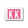 Col’R’Tab Color Coded Alphabetical Labels "K" (1" x 1-1/2")