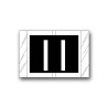 Col’R’Tab Color Coded Alphabetical Labels "I" (1" x 1-1/2")